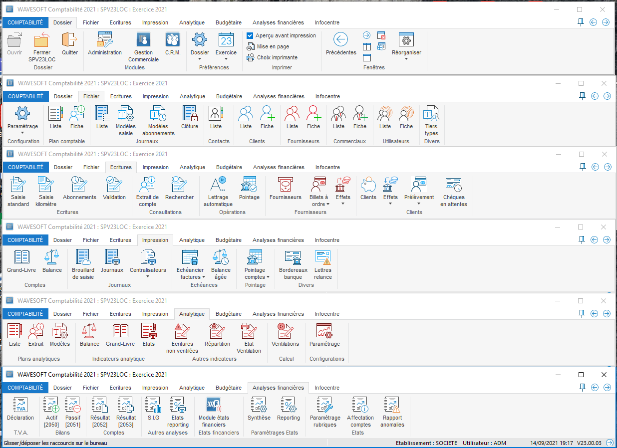 WaveSoft V23 Nouveau look Windows 10