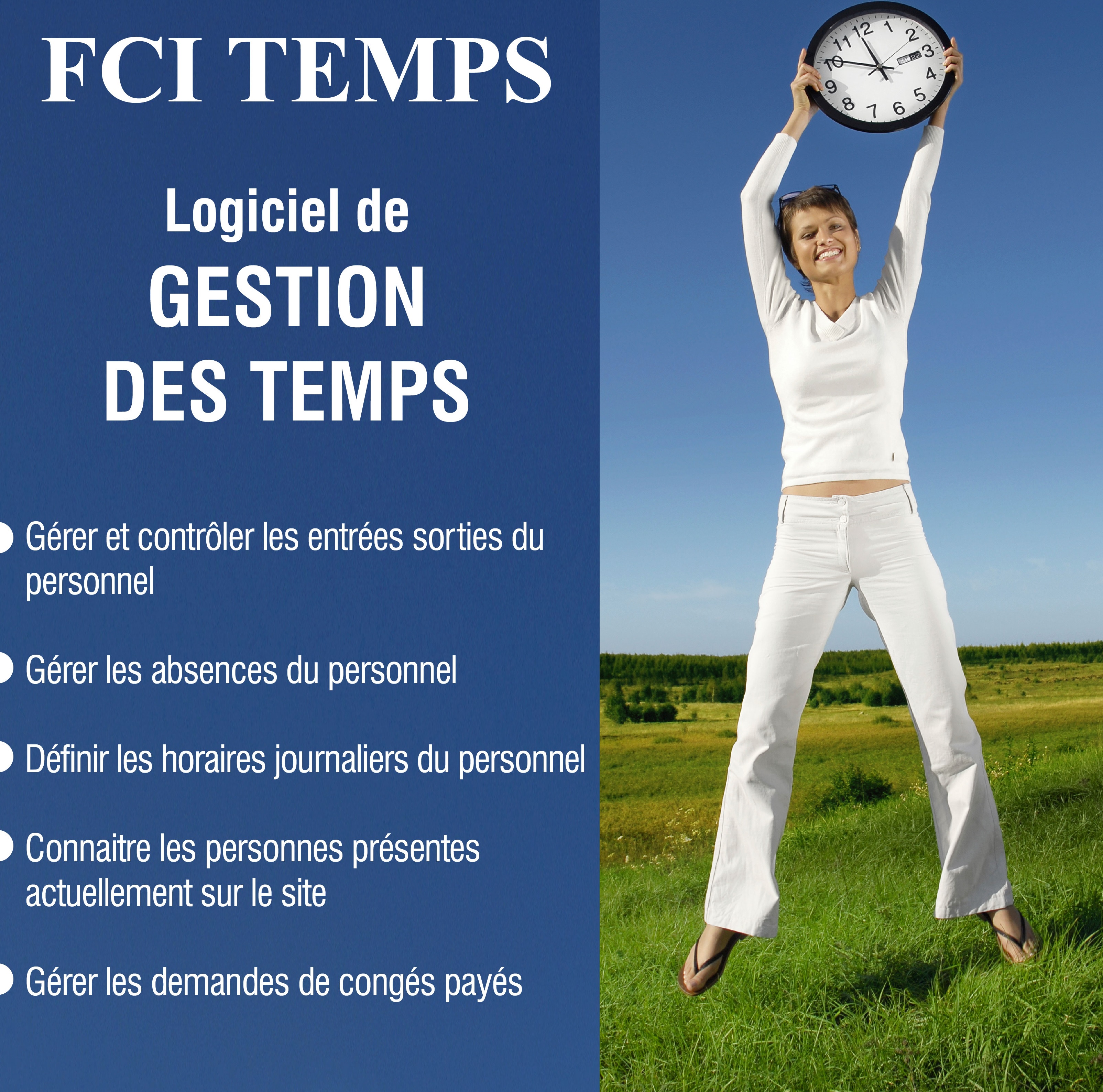 FCI Temps - logiciel de gestion des temps